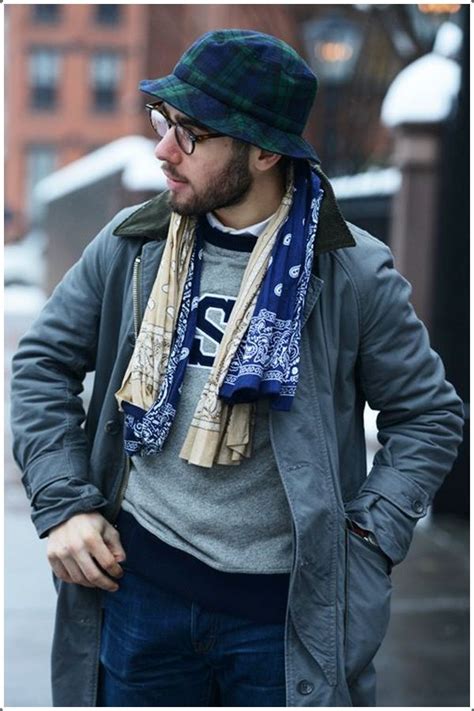 Bucket hat worn casually can be eye catching. | Mens street style, Mens ...