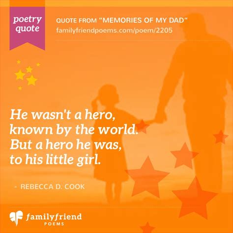 Poem About Dad Being A Hero, Memories Of My Dad