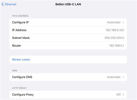 network - USB C to Ethernet on iPad Air 4 in hotel - Ask Different