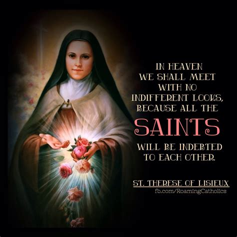 Pin by Roaming Catholics on Saint Quotes | Saint quotes catholic, St therese of lisieux, Saint ...