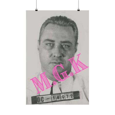 Machine Gun Kelly Mug Shot Poster - Etsy