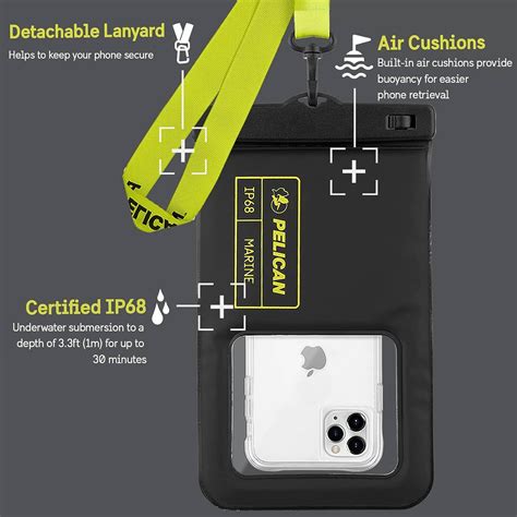 Pelican Marine Phone Pouch Protects Smartphones from Water