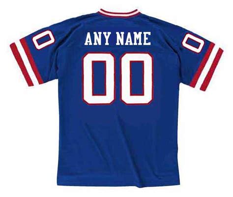 NFL New York Giants Jerseys - Custom Throwback Jerseys