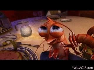 The shrimp from shark tale on Make a GIF