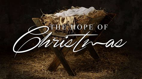 The Hope of Christmas – Mt. Zion Wesleyan Church