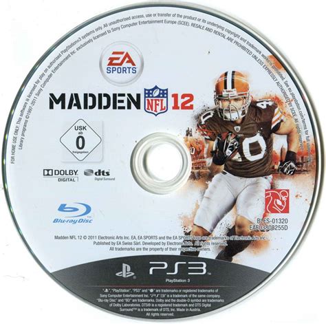 Madden NFL 12 (2011) box cover art - MobyGames