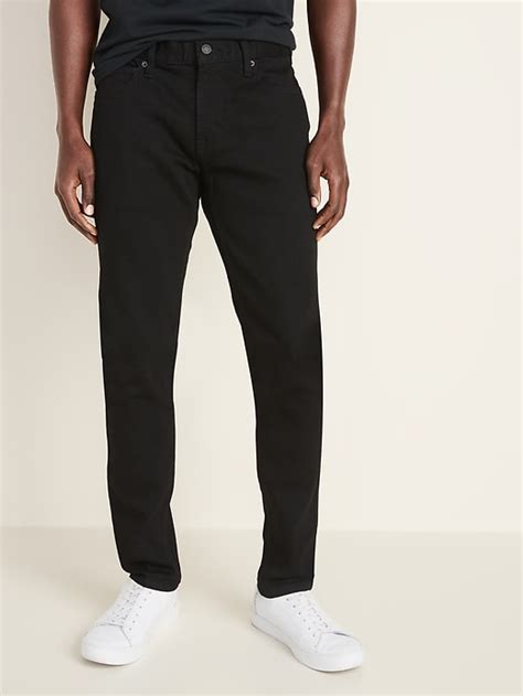 Skinny Built-In Flex Black Jeans For Men | Old Navy