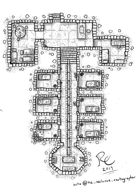 Small Dungeon level for a prison break one shot I'm running : r/dndmaps