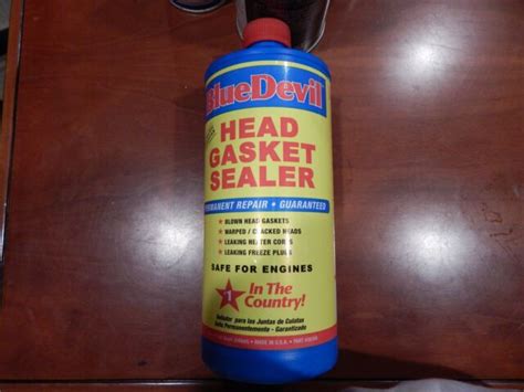 Fast free shipping* Blue Devil Head Gasket Sealer 32 oz Permanent Repair - | eBay