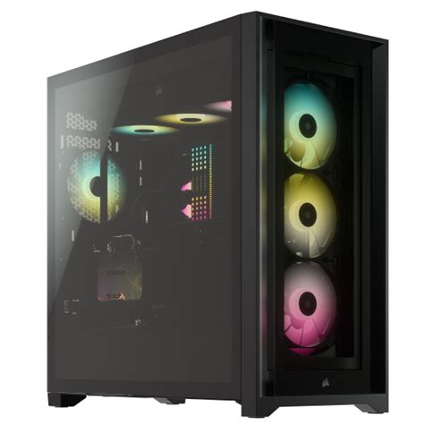 iCUE 5000X RGB Tempered Glass Mid-Tower ATX PC Smart Case — White