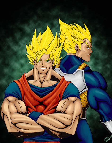 goku and vegeta by roidboy on DeviantArt