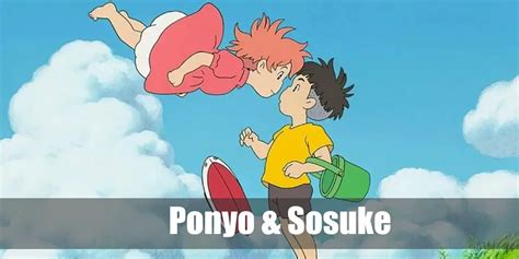 Ponyo & Sosuke Costume for Cosplay & Halloween