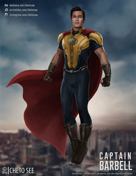 ArtStation - Captain Barbell design, Cheto See