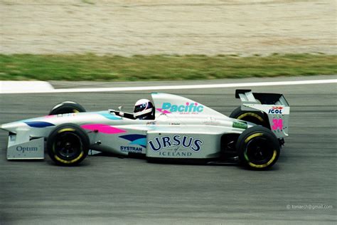 1994 GP F1 Spain Montmeló. Pacific Ilmor PR01 Bertrand Gac… | Flickr