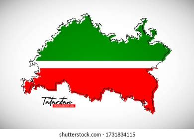 Map Tatarstan Tatarstan Flag Colors Stock Vector (Royalty Free) 432195934 | Shutterstock