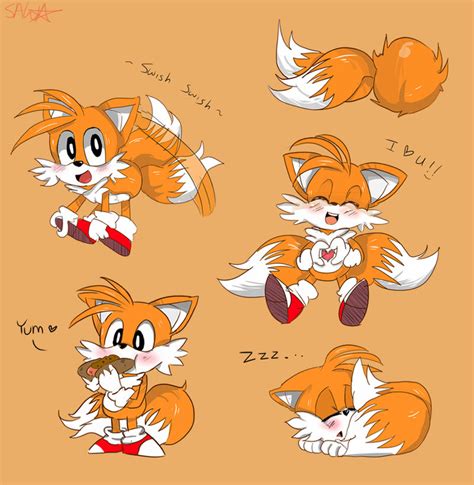 Some cute Tails doodles by madlinkplz : r/SonicTheHedgehog