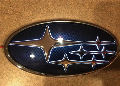 LED Subaru emblems badges - NASIOC