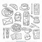 Breakfast Coloring Pages sketch template