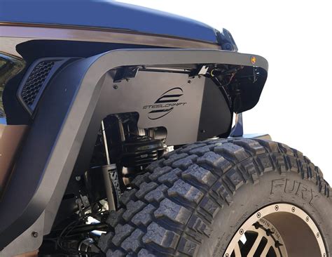 92345 Steelcraft Rear Fender Liners - Fits 2020-2022 Jeep Gladiator