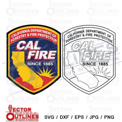 CAL FIRE LOGO | Etsy