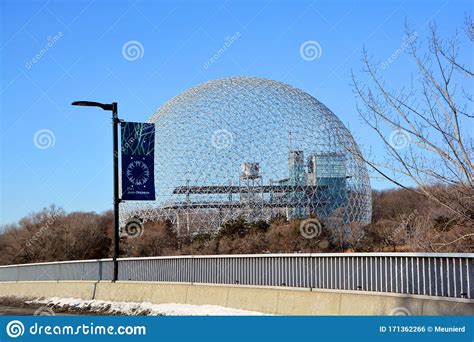 Biosphere is a Museum in Montreal Dedicated To the Environment Editorial Photo - Image of ...