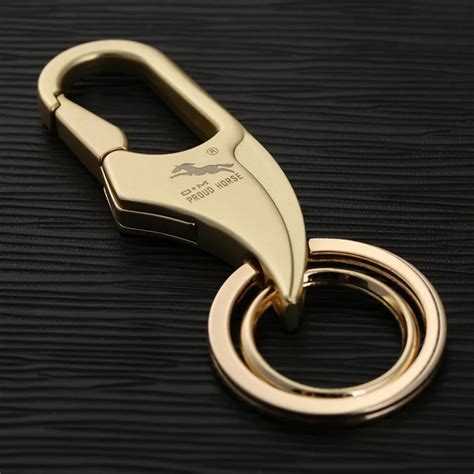 Cool Creative Design Brand Stainless Steel Luxury Keychain For Women Man Car Key Chain Key Ring ...