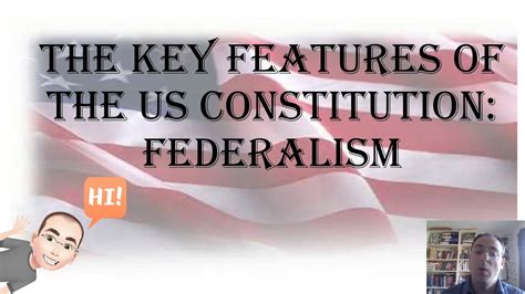 The Key features of the US Constitution: Federalism - YouTube