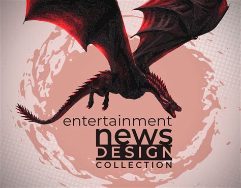 entertainment news design collection on Behance