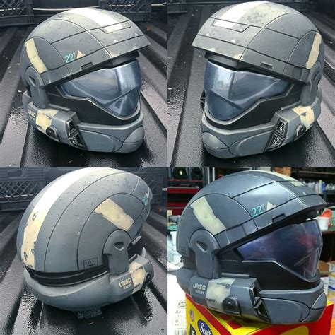 Wearable ODST Helmet Replica - Casting by Dutch Props - Paint by ...