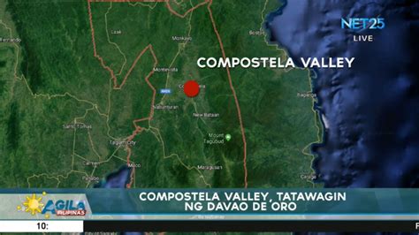 Compostela Davao De Oro Map