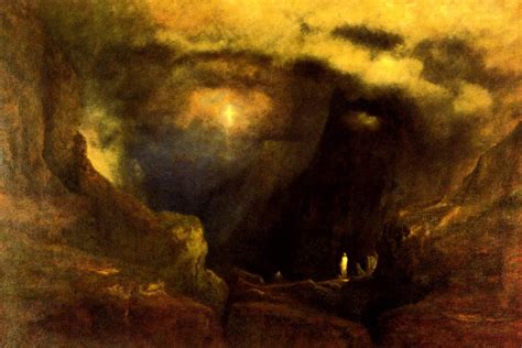 The Valley Of The Shadow Of Death 1867 Allegory Painting By George Inness Art – Poster | Canvas ...