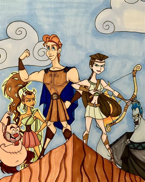 Hercules and Atalanta by EmilyDfan on DeviantArt