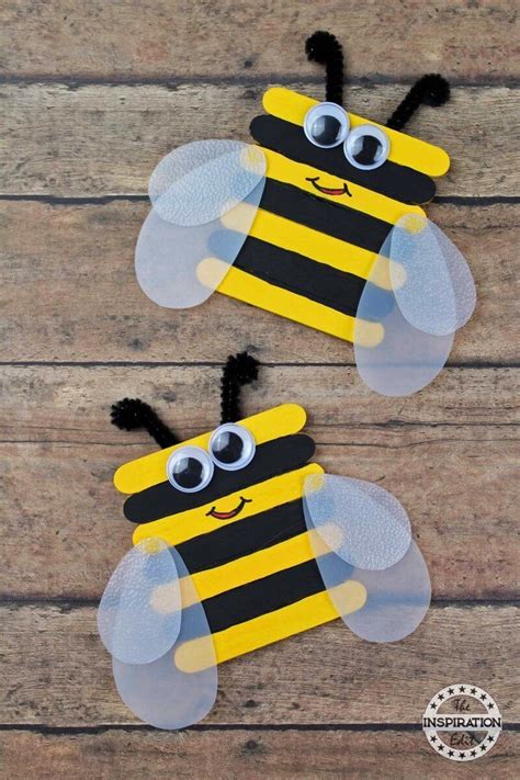 Bumble Bee Craft Preschool Kids Will Love | Bee crafts, Bumble bee ...