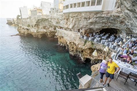 Polignano A Mare Italy Cave Restaurant - Hallerenee