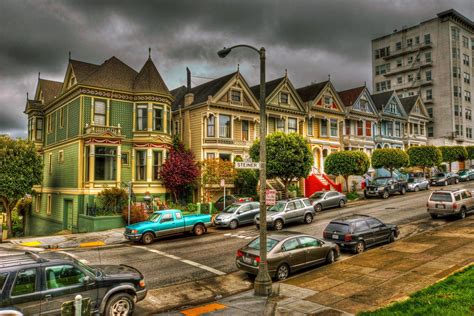 Lovely Street In San Francisco Hdr wallpaper | cars | Wallpaper Better