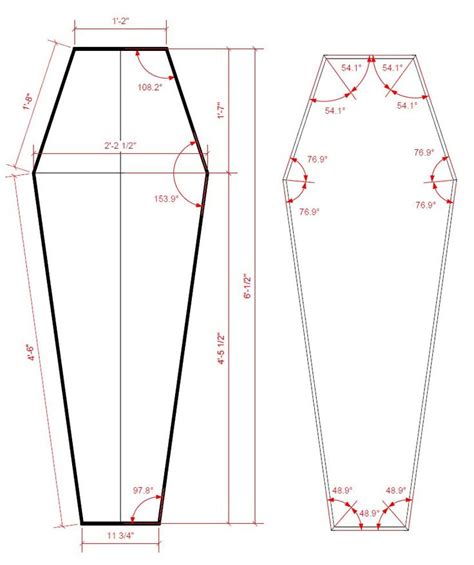 a drawing of a vase with measurements for the top and bottom side, as well as its size