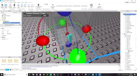 Roblox Studio Custom Character