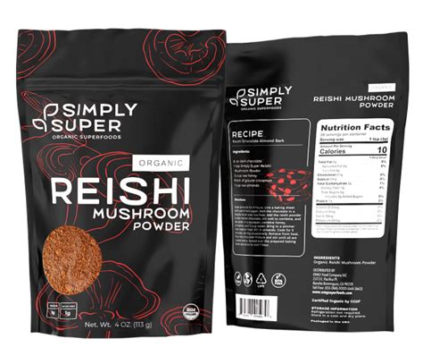 Reishi Mushroom Powder - Simply Super