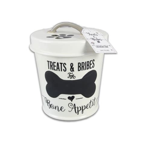 Ceramic Dog Treat Jar, 2 - Foods Co.