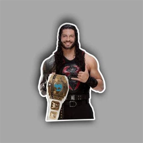 Roman Reigns 02 - Sticker at Rs 50.00 | विनाइल गोंद स्टिकर, विनाइल एडहेसिव स्टिकर - Sleeky India ...