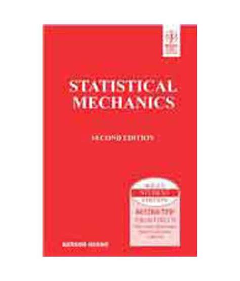 Statistical Mechanics: Buy Statistical Mechanics Online at Low Price in ...