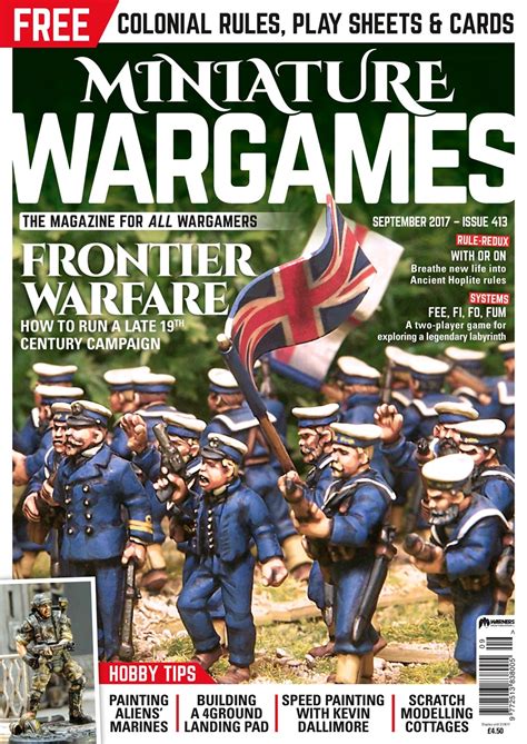 Miniature Wargames Magazine - Issue 413 September 2017 Subscriptions ...