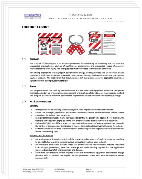 Lockout Tagout - MB | Safety2Go