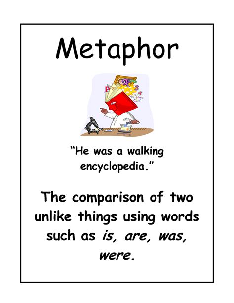 Metaphor Examples In Children’s Literature | Metaphor Examples