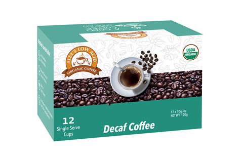 Alex's Low-Acid Organic Coffee™ K-Cups - Decaf