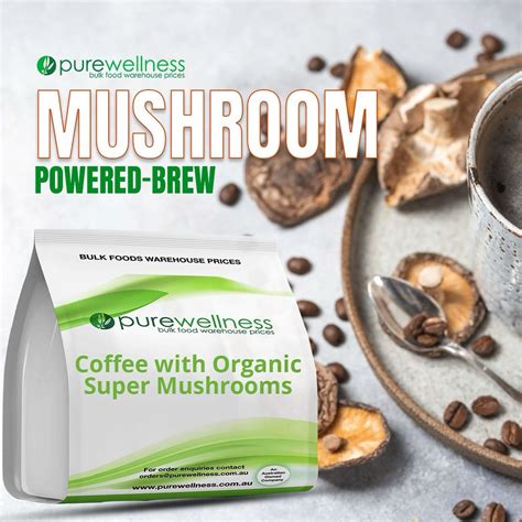 Coffee with Organic Super Mushrooms — Purewellness