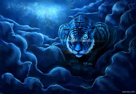 Blue Tiger Wallpaper download - Tiger HD Wallpaper - Appraw