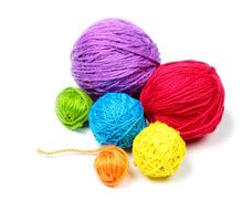 Rainbow Ball Of Yarn Free Stock Photo - Public Domain Pictures