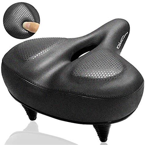 Comfortable Exercise Bike Seat Cushion for Men and Women,Oversized Bicycle Saddle Cushion ...