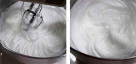 Beating egg whites: frothy to stiff peaks, illustrated